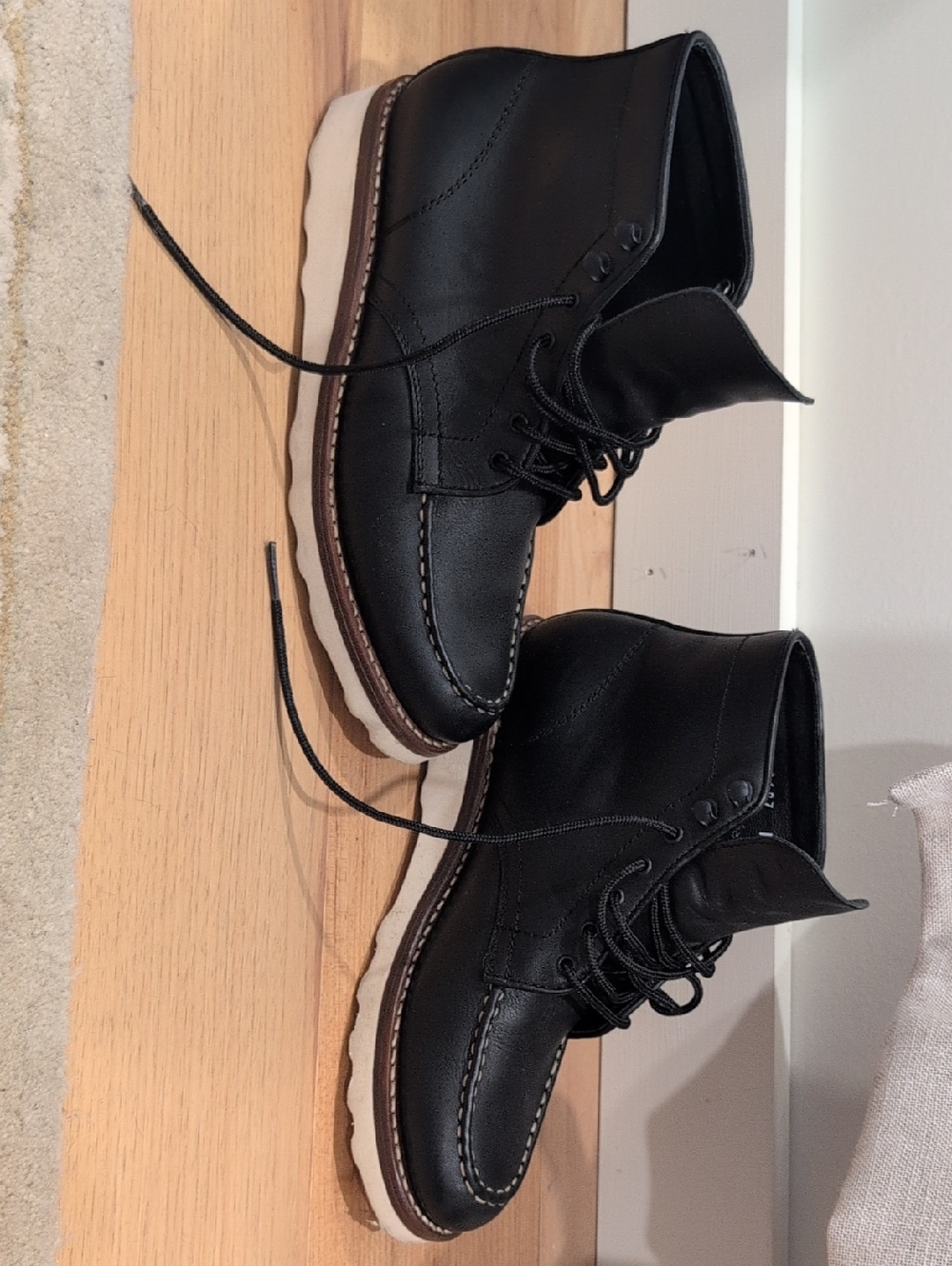 Thursday Boot Co Matte Black Diplomat - Picture 6 of 6